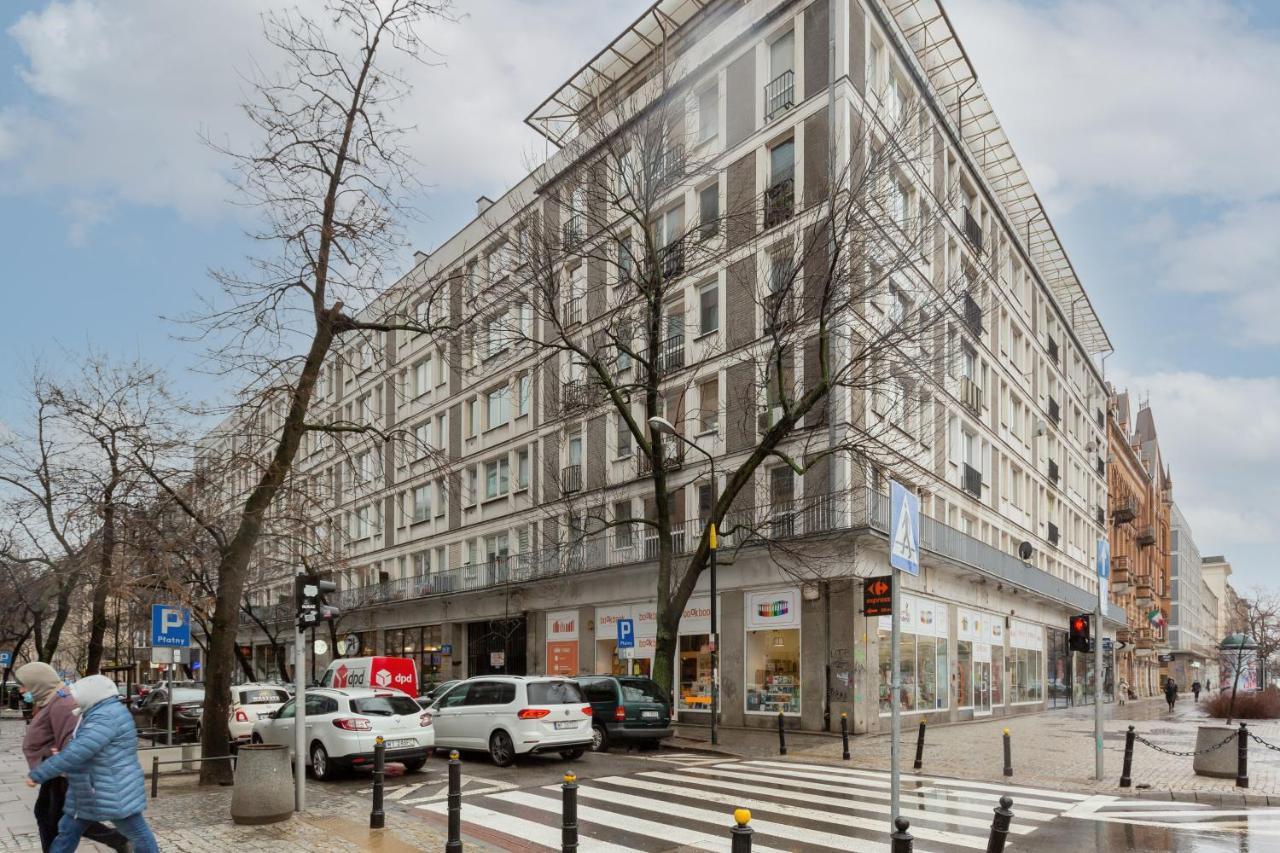 City Center Apartments Hoza By Noclegi Renters Warszawa Exteriör bild