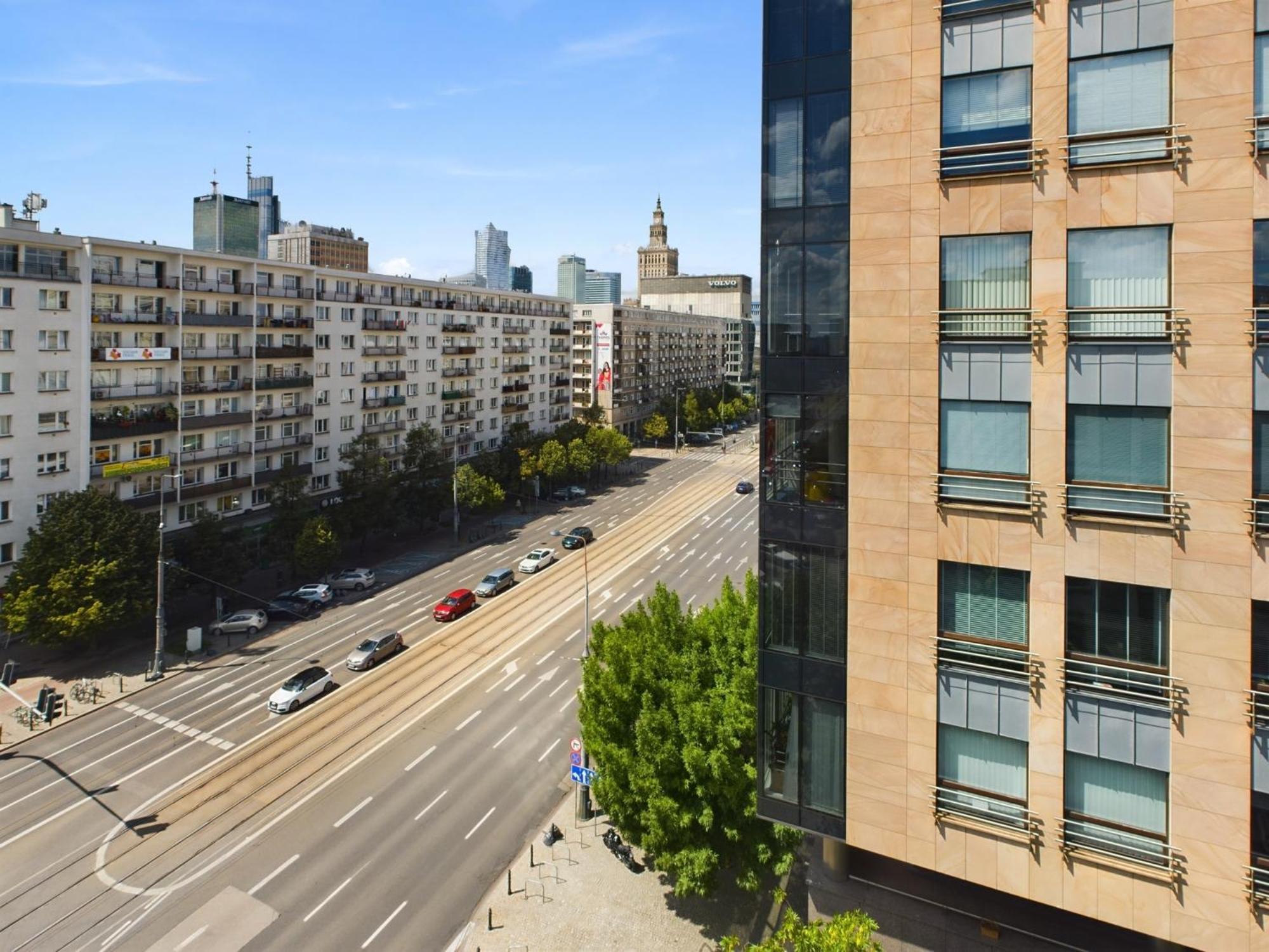 City Center Apartments Hoza By Noclegi Renters Warszawa Exteriör bild